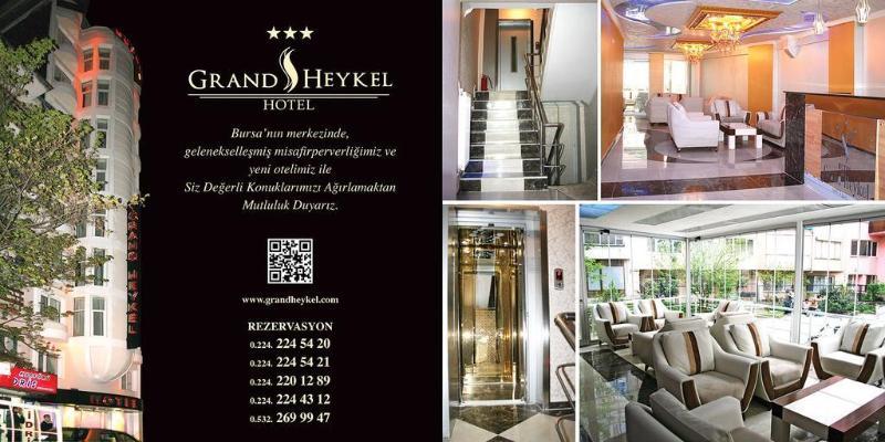 Hotel Grand Heykel Бурса Екстериор снимка